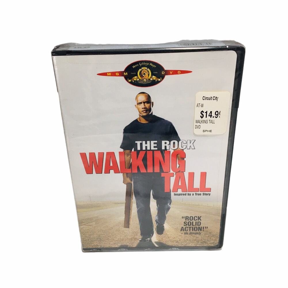 Walking Tall (DVD, 2004, Widescreen) NEW Sealed